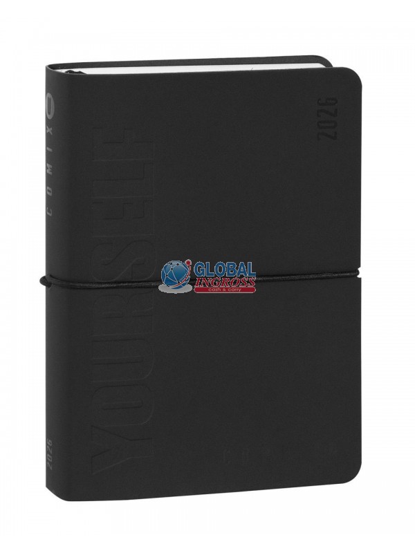 COMIX 2026 U YOURSELF MINI DAY 16mesi ALL BLACK