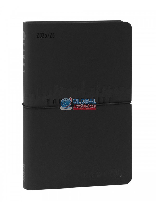 COMIX 2026 U YOURSELF MEDIUM WEEK 13mesi ALL BLACK