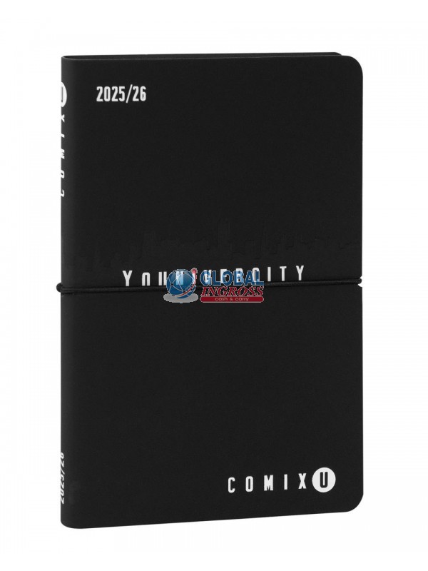 COMIX 2026 U YOURSELF MEDIUM WEEK 13mesi BLACK WHITE