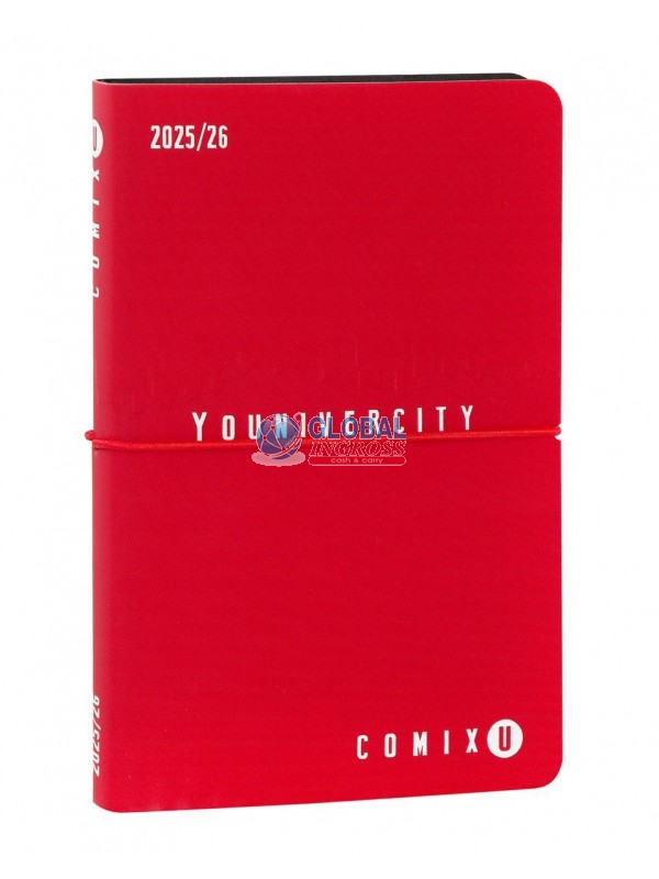 COMIX 2026 U YOURSELF MEDIUM WEEK 13mesi RED