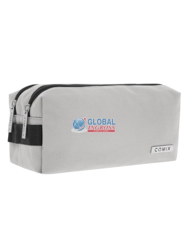 BUSTINA COMIX 2 ZIP TAUPE