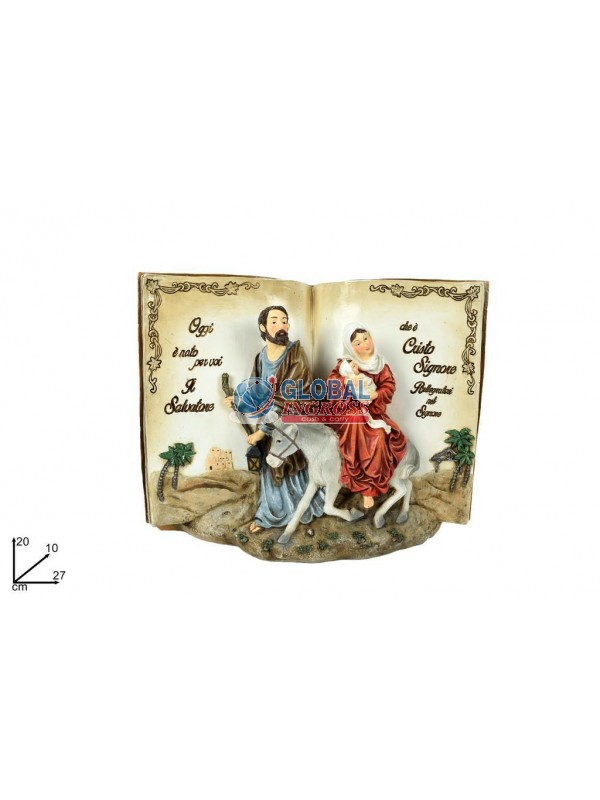 NATIVITA' LIBRO 20cm