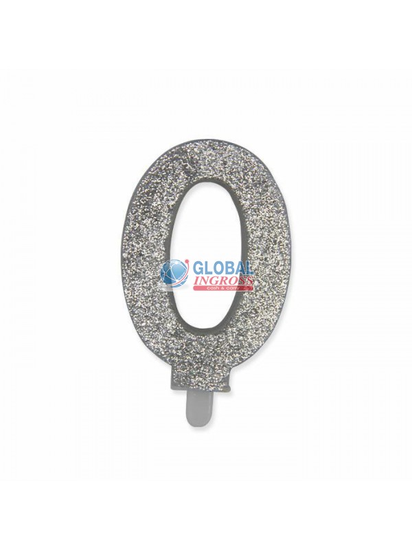 CANDELINA GLITTER ARGENTO 0
