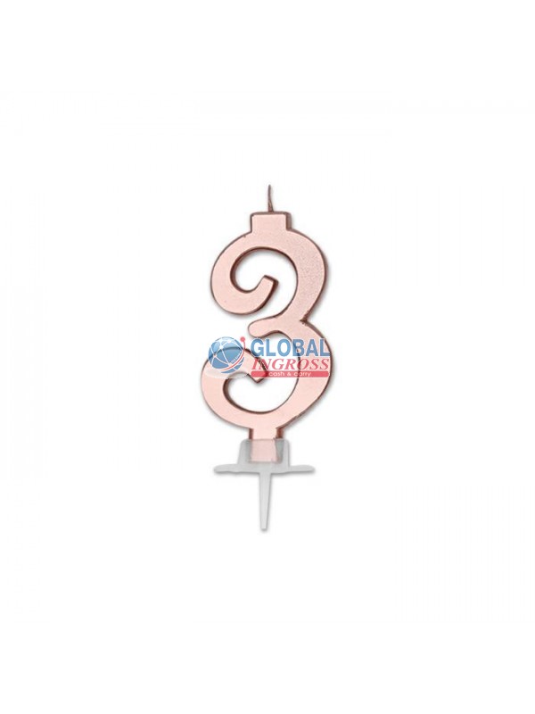 CANDELINA METAL ROSE GOLD 3