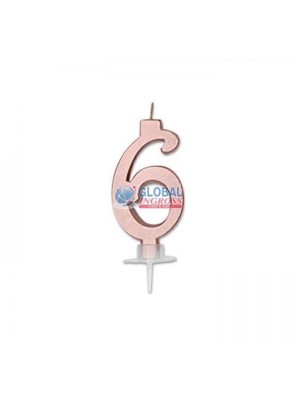 CANDELINA METAL ROSE GOLD 6