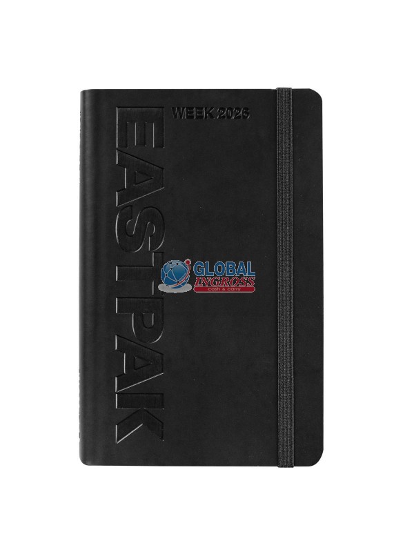 AGENDA 2026 EASTPAK MIDI WEEK BLACK
