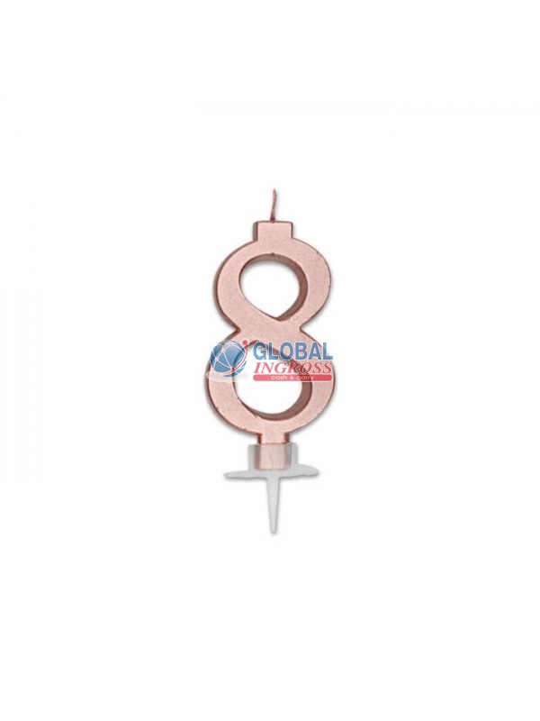 CANDELINA METAL ROSE GOLD 8
