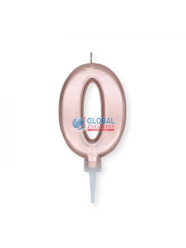 CANDELINA PLUMP ROSE GOLD 0 10cm