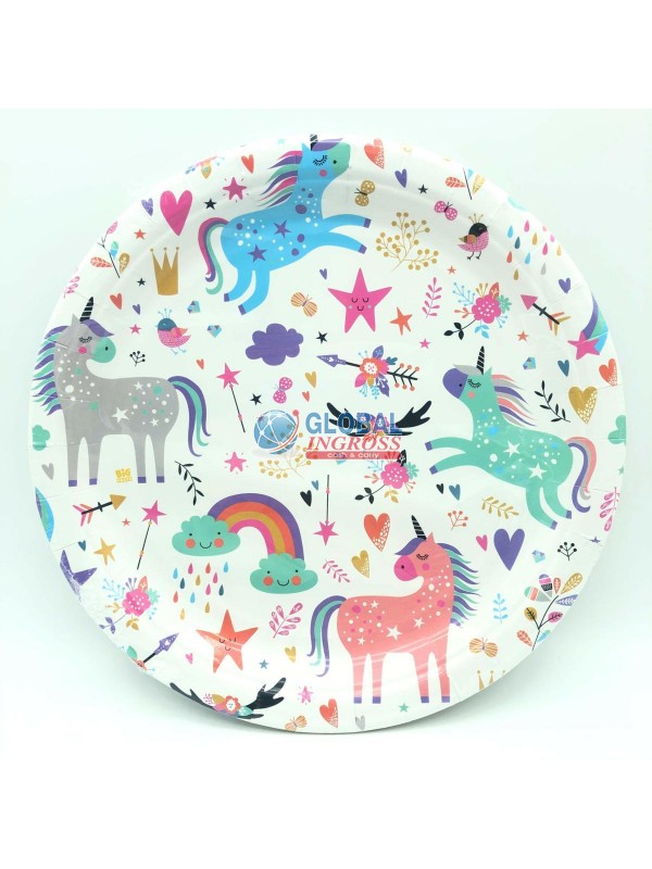 PIATTI UNICORN CHIC 24cm 8pz