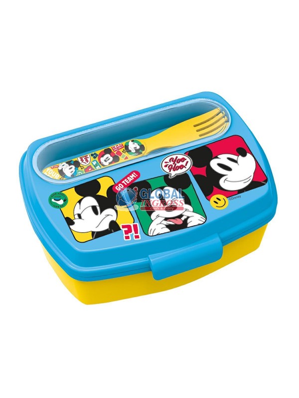 PORTAMERENDA C/POSATE MICKEY