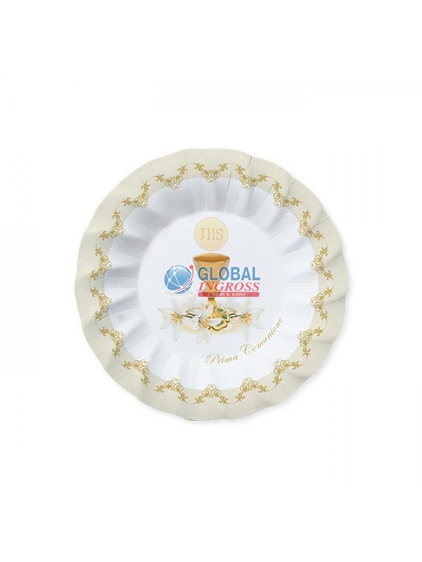 PIATTI COMUNIONE CLASSIC 8pz 20cm