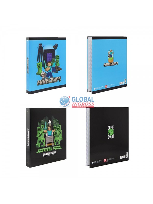 COPERTINA ANELLI MINECRAFT PIXEL
