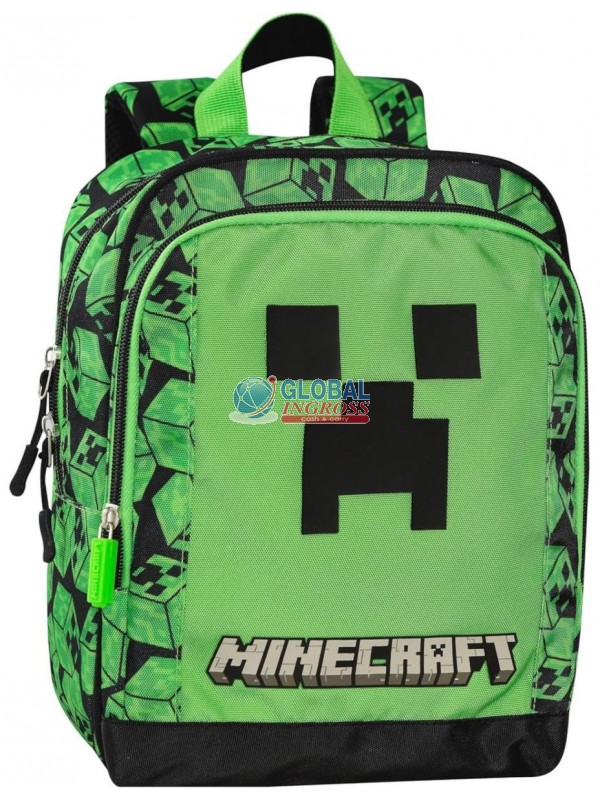 ZAINO MINECRAFT ASILO PIXEL