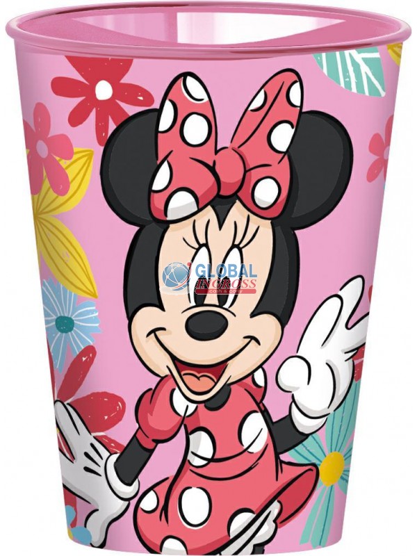 BICCHIERE PLASTICA MINNIE