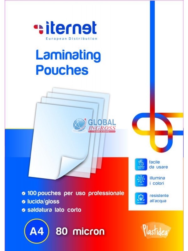 POUCHES A4 80 micron