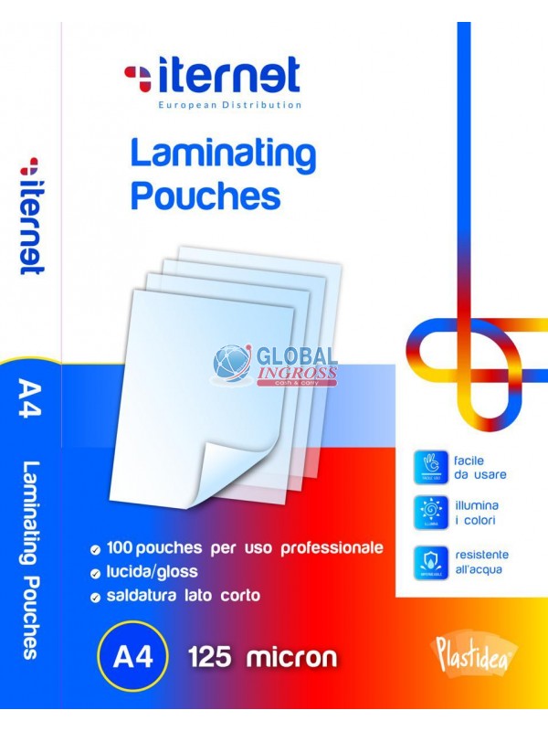 POUCHES A4 125 micron