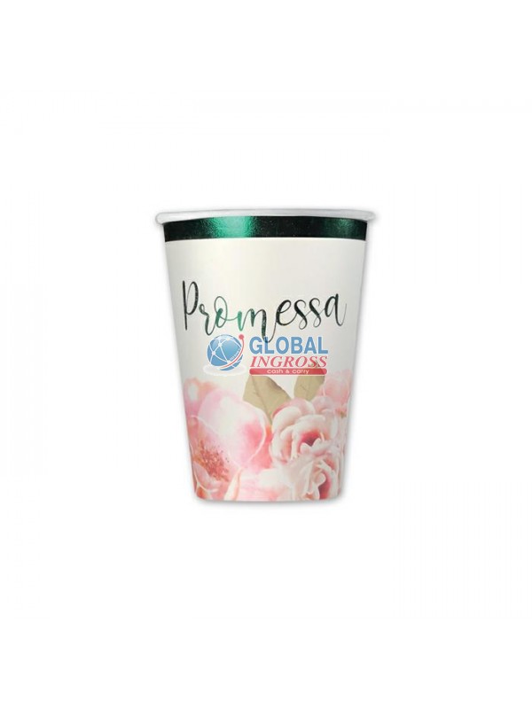 BICCHIERI PROMESSA FLORAL 8pz