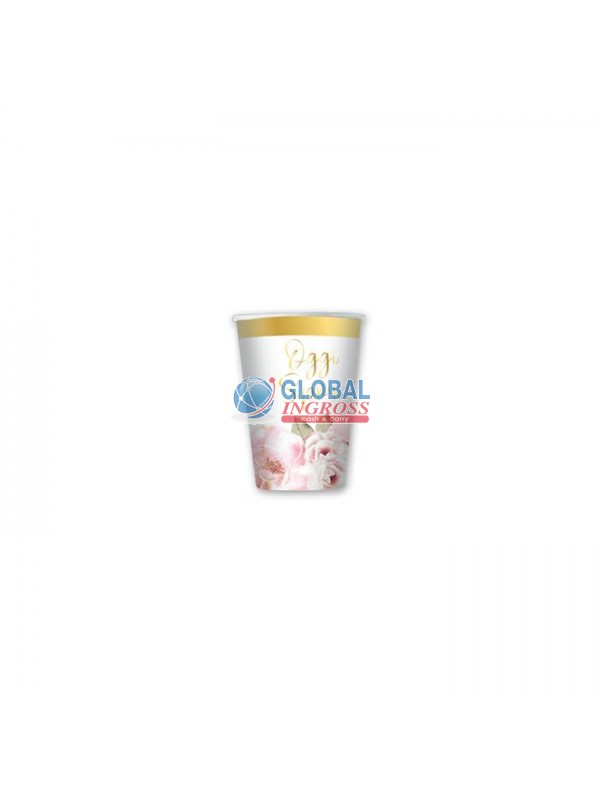 BICCHIERINI SPOSI FLORAL 8pz