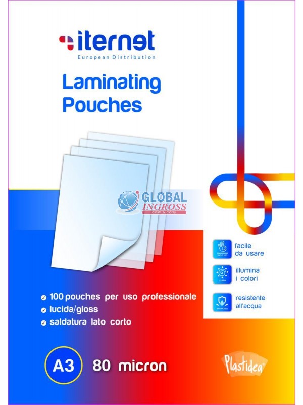 POUCHES A3 80 micron