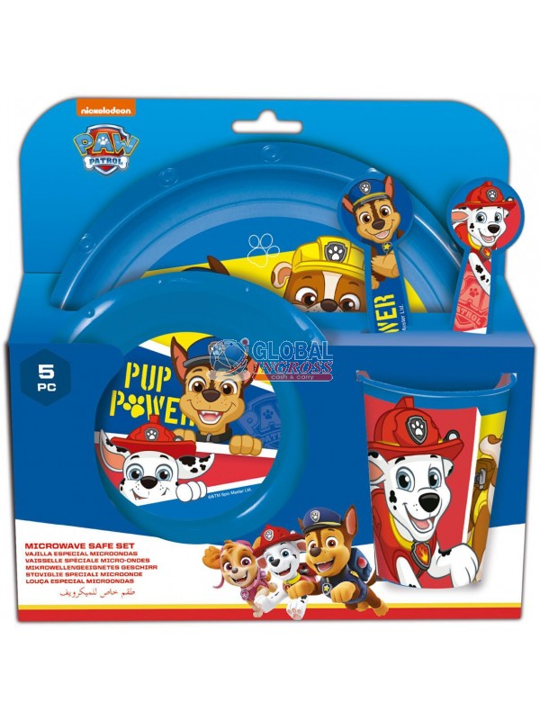 SET PAPPA 5pz PAW PATROL