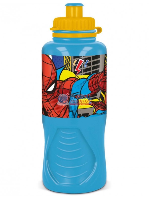 BORRACCIA PLASTICA SPIDERMAN 430ml ERGO