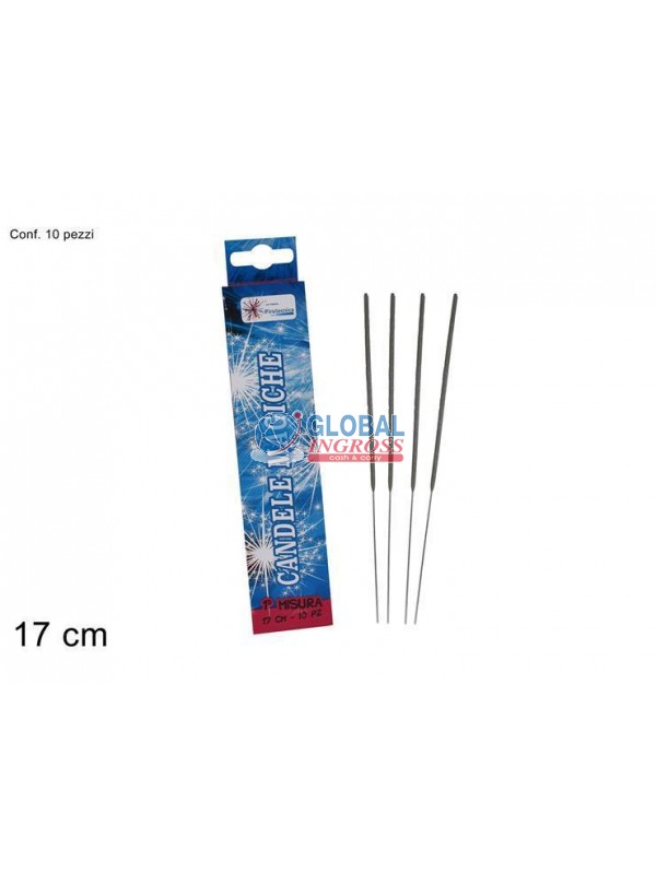 CANDELA MAGICA I MISURA17cm 10pz