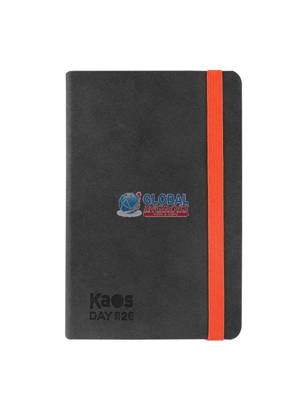 AGENDA 2026 KAOS MIDI DAY BLACK & ORANGE