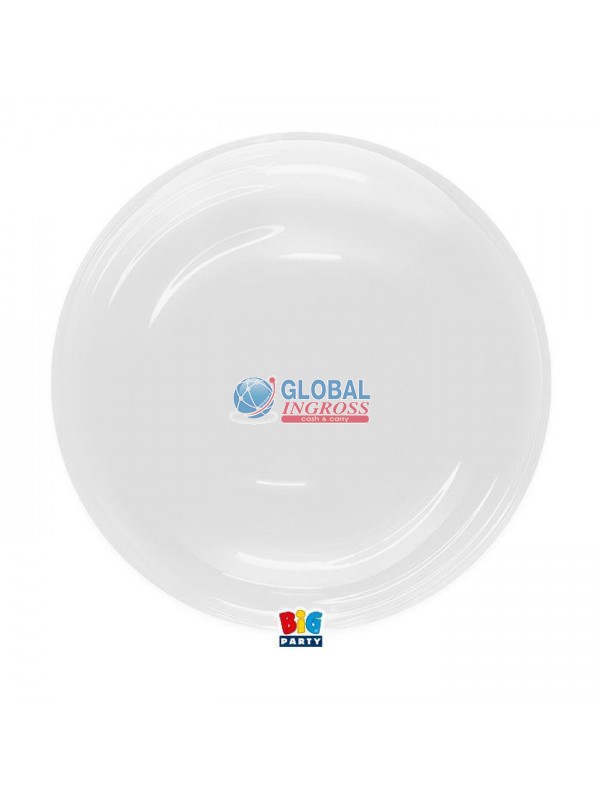 PALLONCINO BUBBLE 24'/60cm CRYSTAL