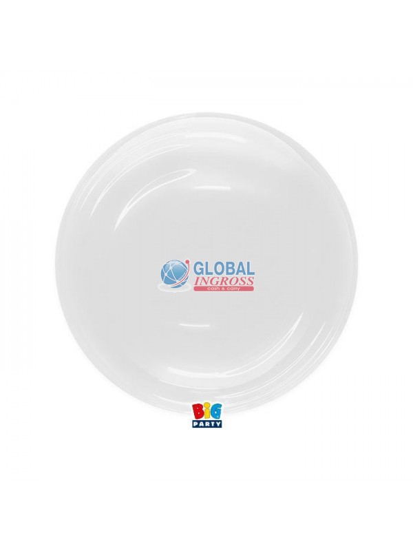 PALLONCINO BUBBLE 18'/45cm CRYSTAL