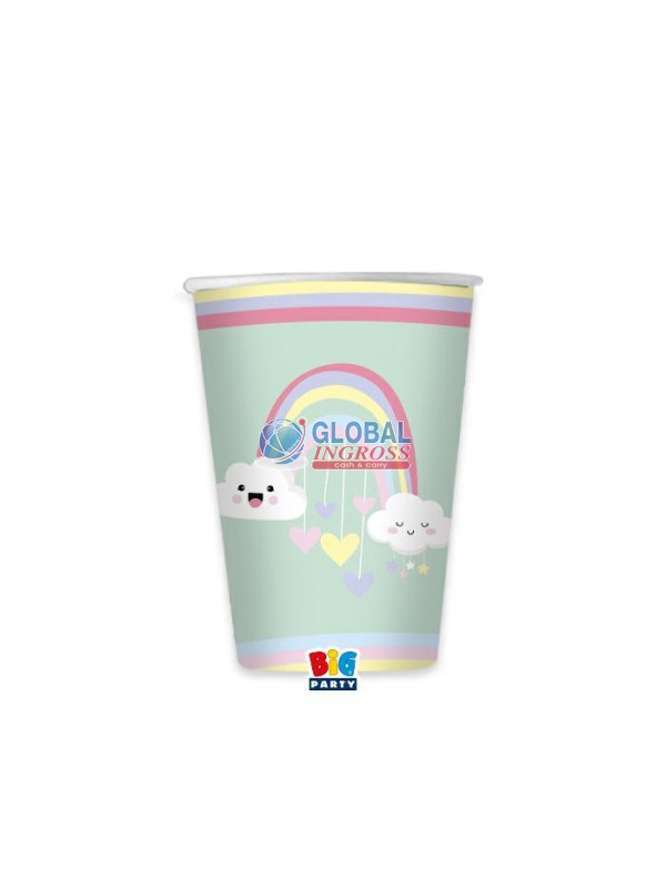 BICCHIERI RAINBOW CLOUD8pz
