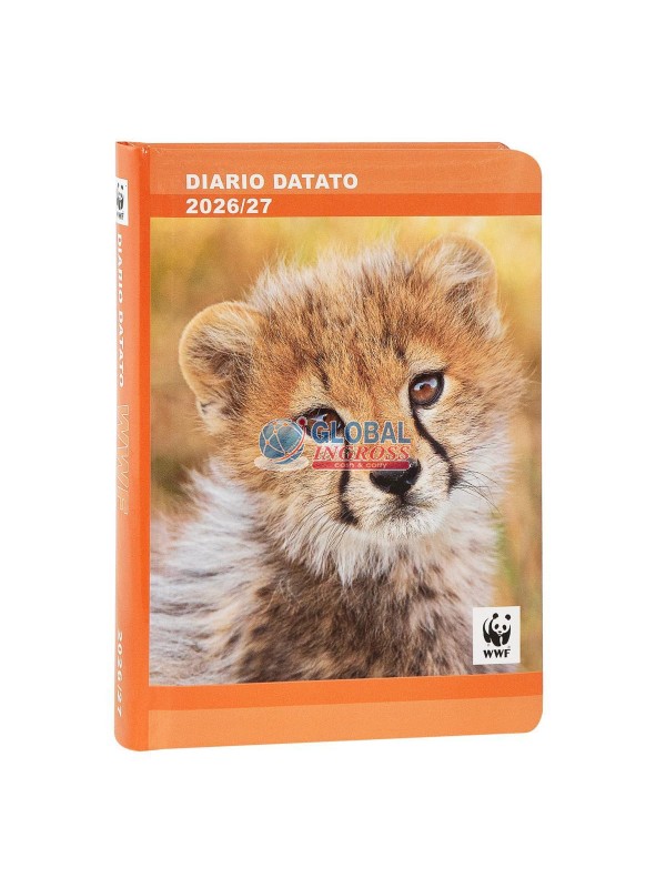 DIARIO WWF 2027 ILLUSTRATO LEOPARDO STD