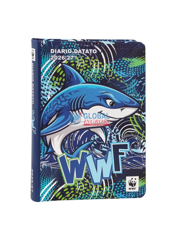 DIARIO WWF 2027 ILLUSTRATO SQUALO STD