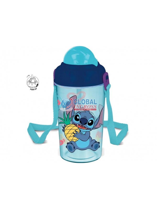BORRACCIA C/TRACOLLA E CANNUCCIA PUSH UP STITCH 465ml