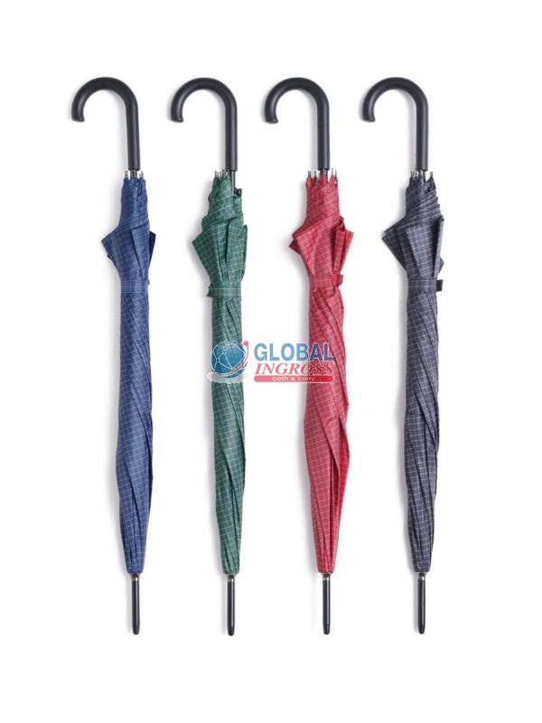 OMBRELLO LUNGO QUADRETTO UOMO AUTO