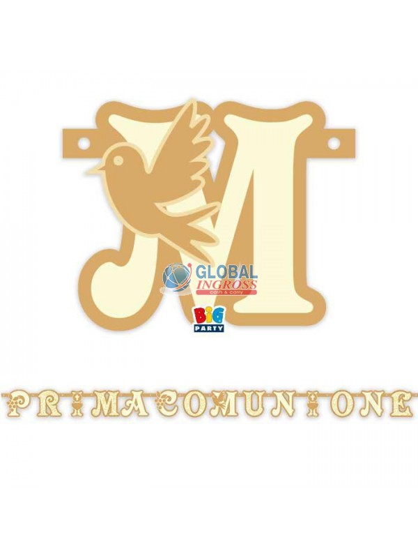 KIT SCRITTA COMUNIONE 140cm