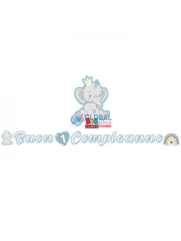 KIT SCRITTA 1 ANNO BOHOCELESTE 6mt