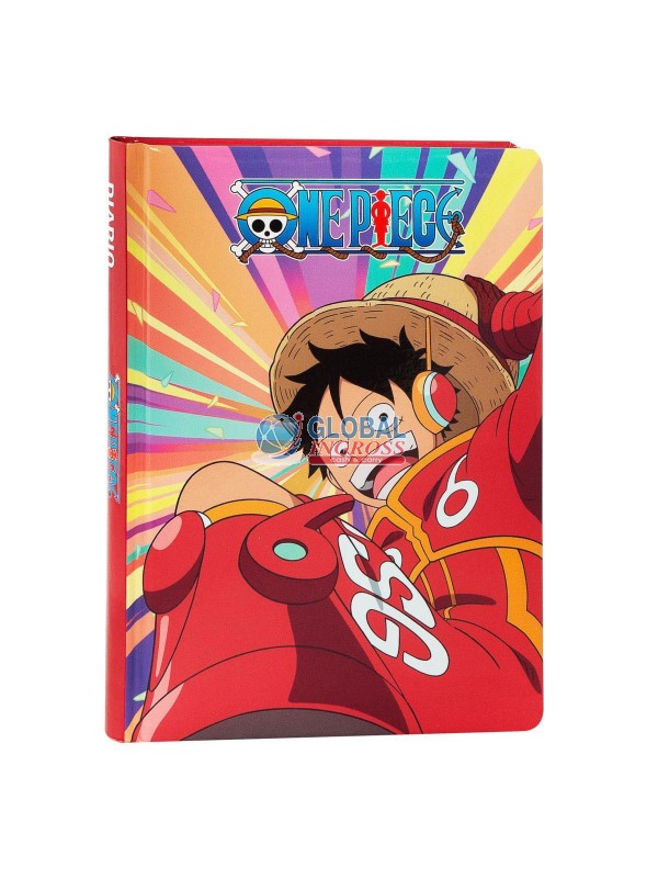 DIARIO ONE PIECE ROSSO STD