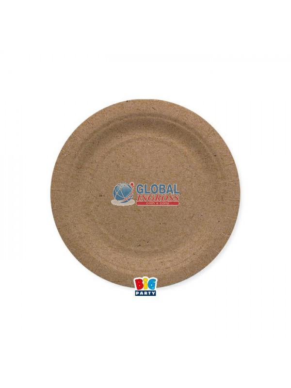 PIATTI ECOLOR 18cm KRAFT 25pz