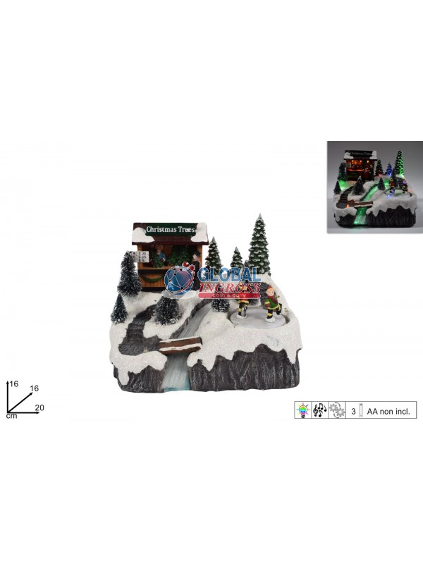 GIOSTRINA RUSCELLO C/PISTA GHIACCIO