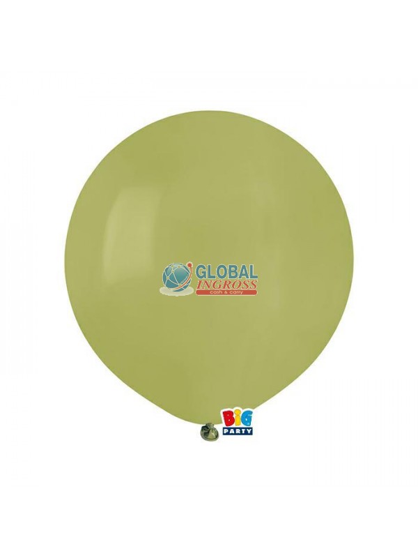 PALLONCINI 19'/48cm VERDE OLIVA 25pz
