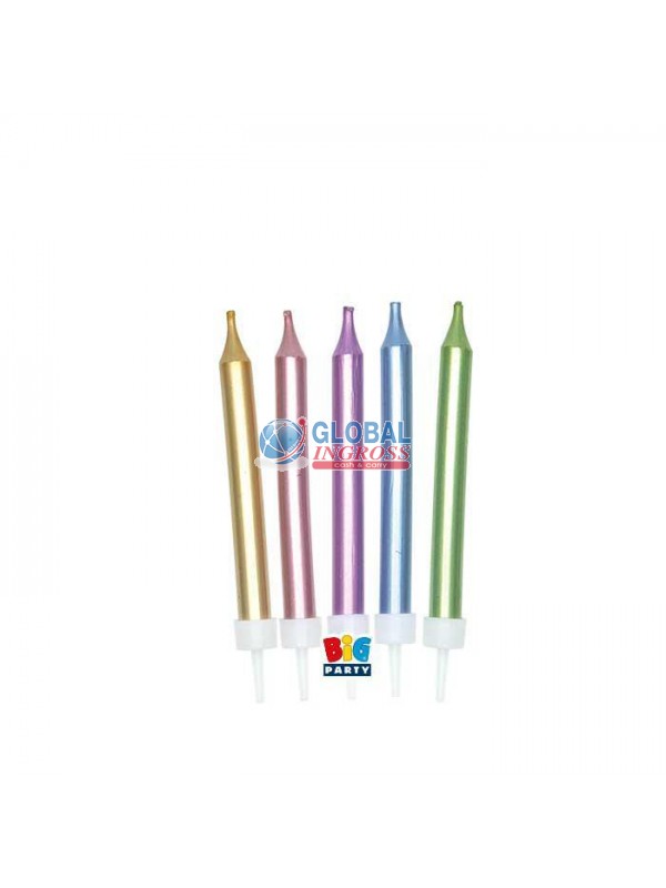 CANDELINE MATITA MINI METAL MIX 5pz 9cm