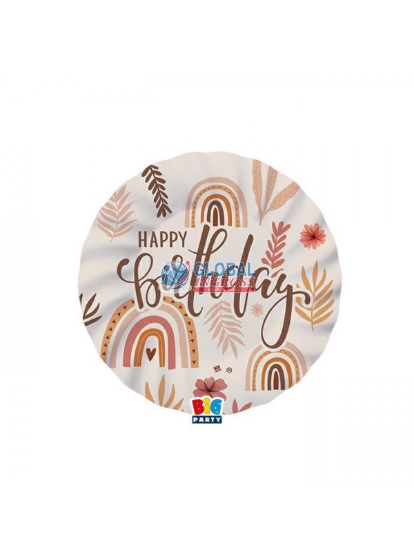 PIATTI BIRTHDAY BOHO 8pz 20cm