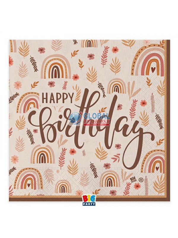 TOVAGLIOLI BIRTHDAY BOHO 20pz