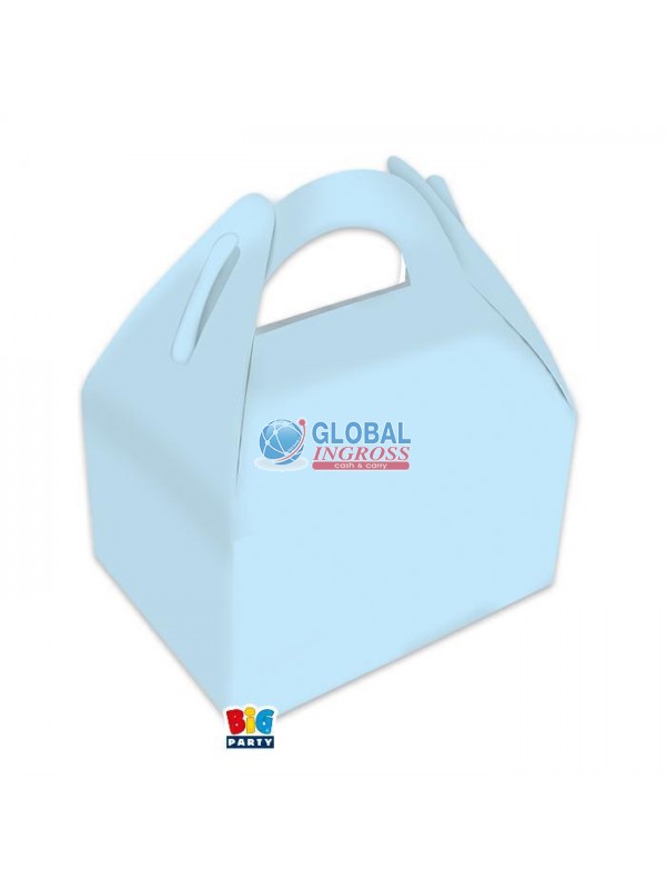 HAPPY BOX 15x18x11 CELESTE 6pz