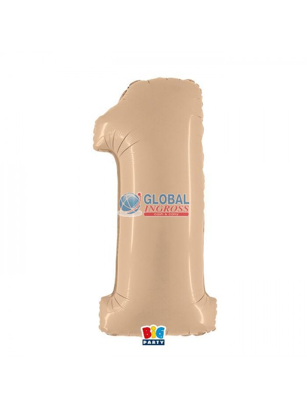 MYLAR NUMERO NUDE 1 1mt