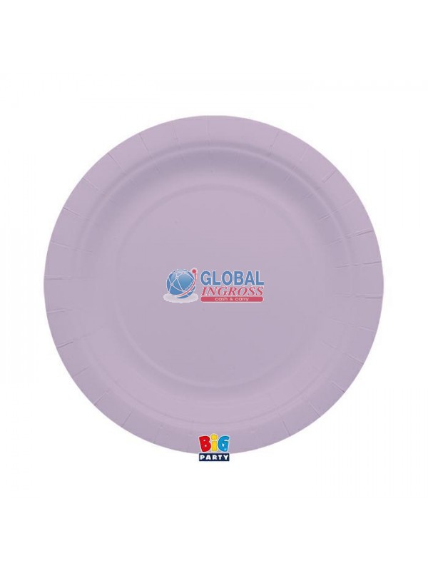 PIATTI ECOLOR 24cm LILLA 25pz