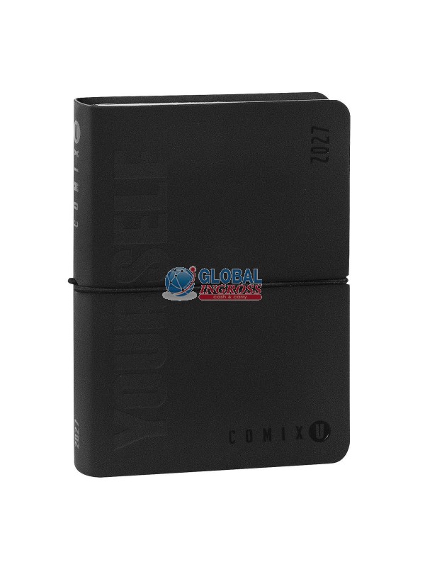 COMIX 2027 U YOURSELF MINI DAY 16mesi ALL BLACK