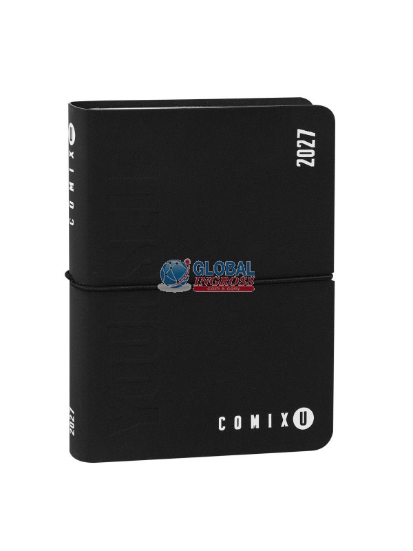 COMIX 2027 U YOURSELF MINI DAY 16mesi BLACK WHITE