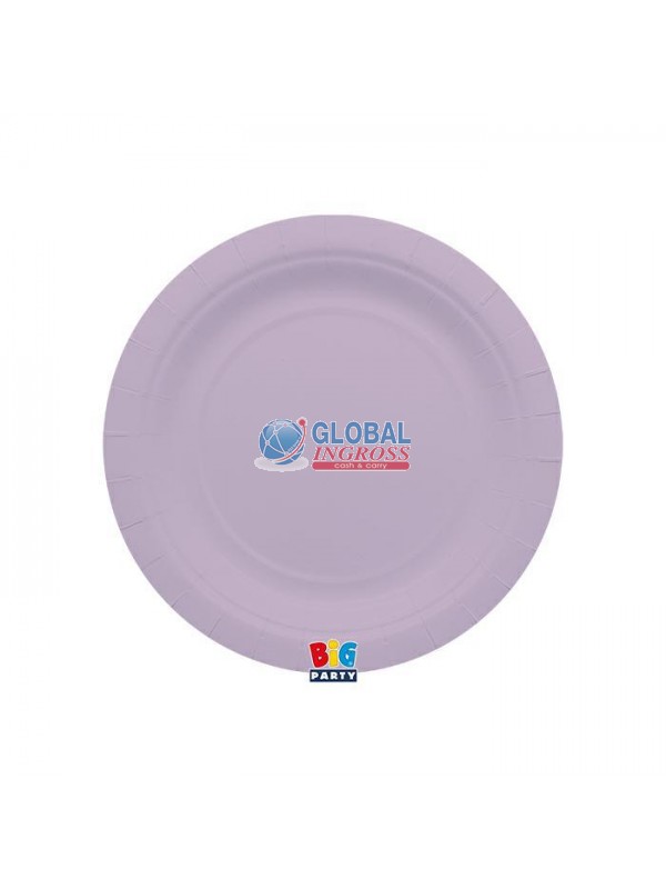 PIATTI ECOLOR 18cm LILLA 25pz