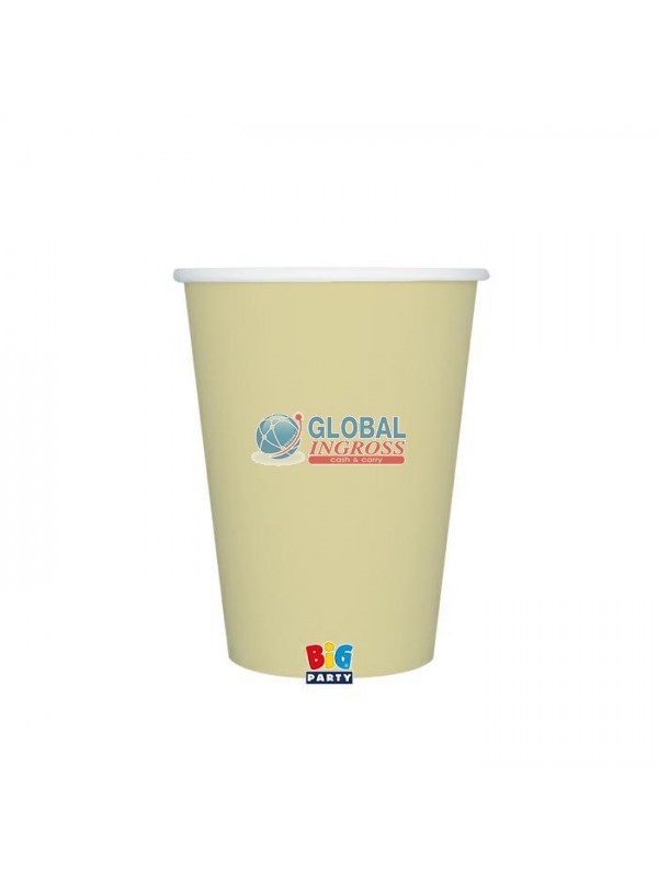 BICCHIERI ECOLOR LATTE 200cc 25pz